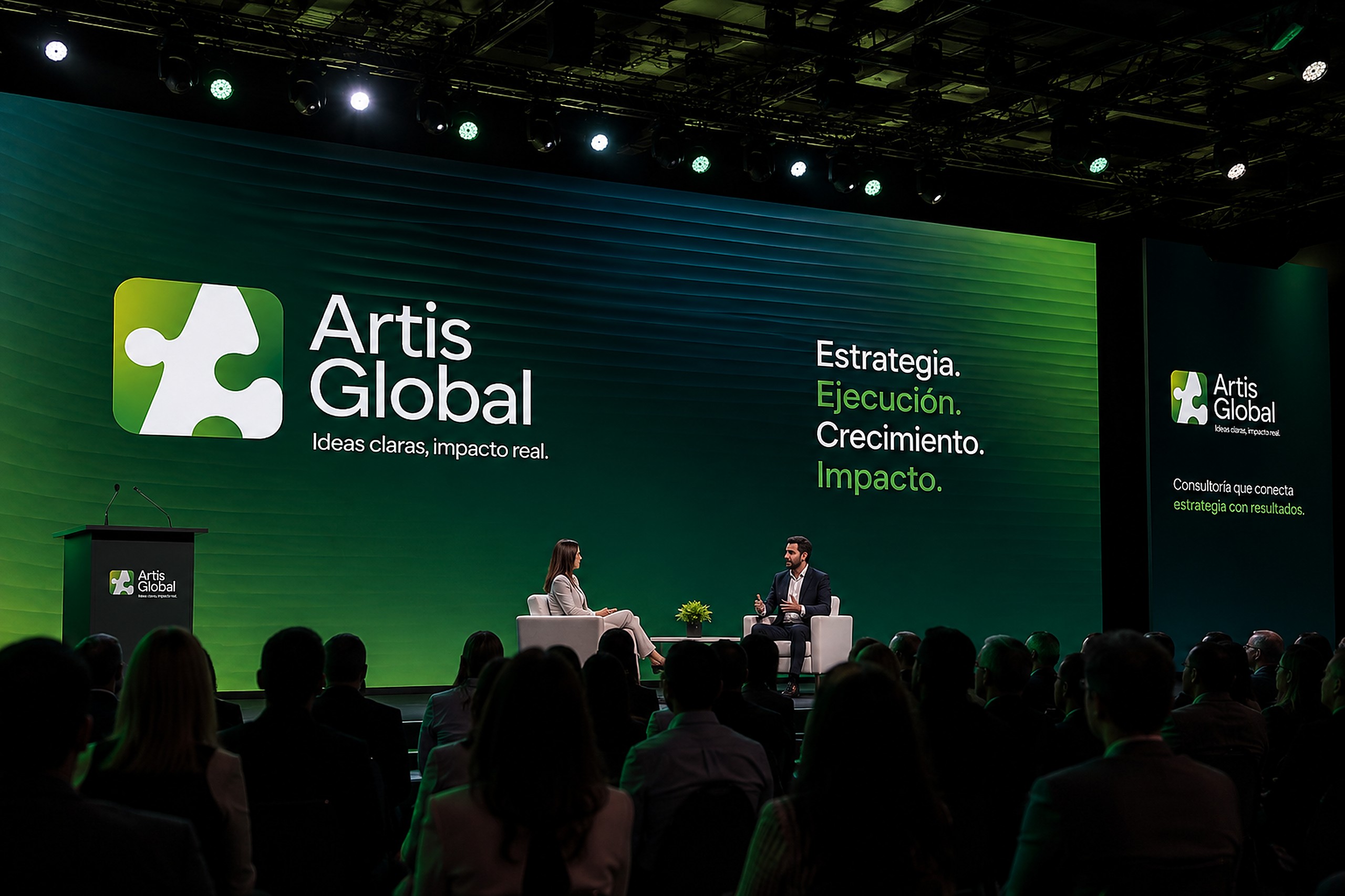 Activación de marca Artis Global en evento